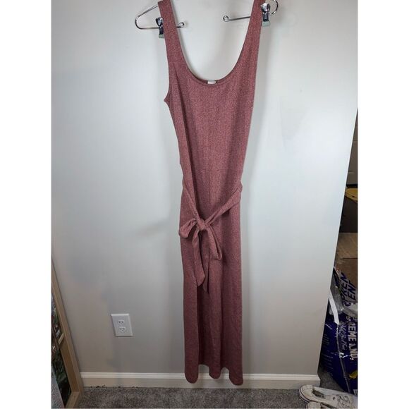 NWT Gap mauve, terracotta, wide leg, tank, jumpsuit Medium - Picture 2 of 6